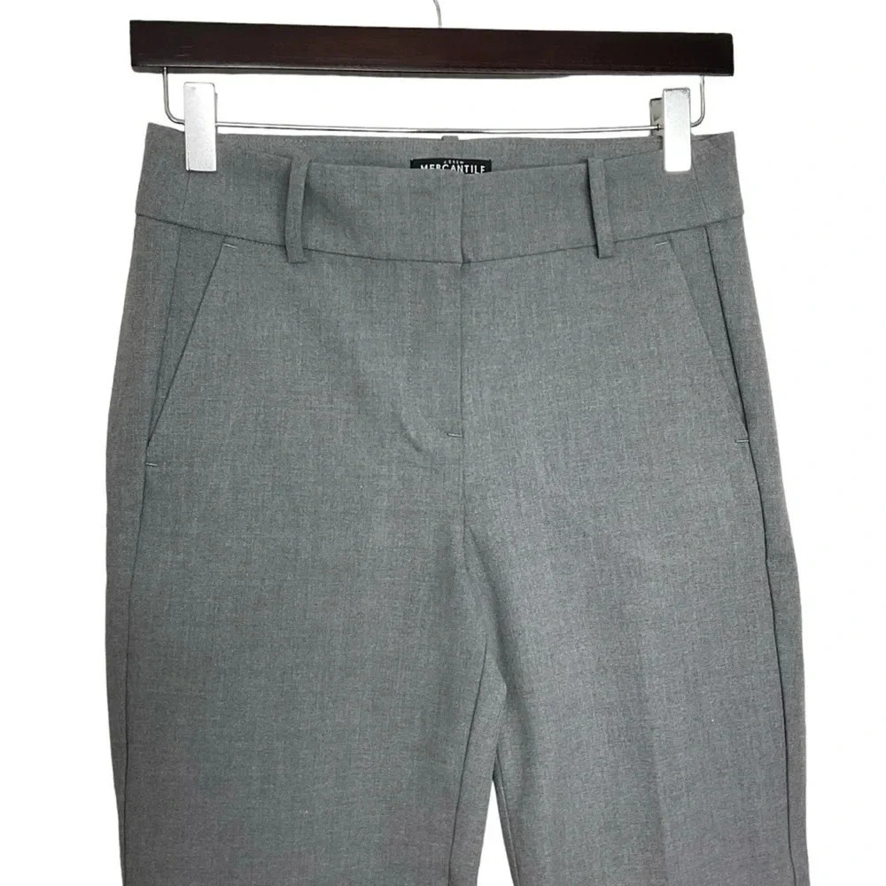 J. Crew Gray Slim Cropped Ruby Pants Size 2 - Picture 2 of 7